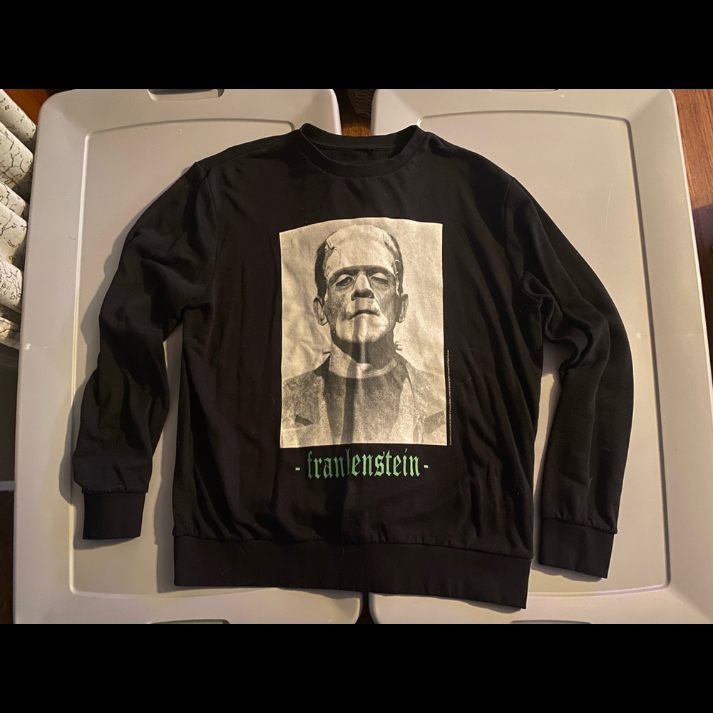 Frankenstein crewneck sweatshirt!
